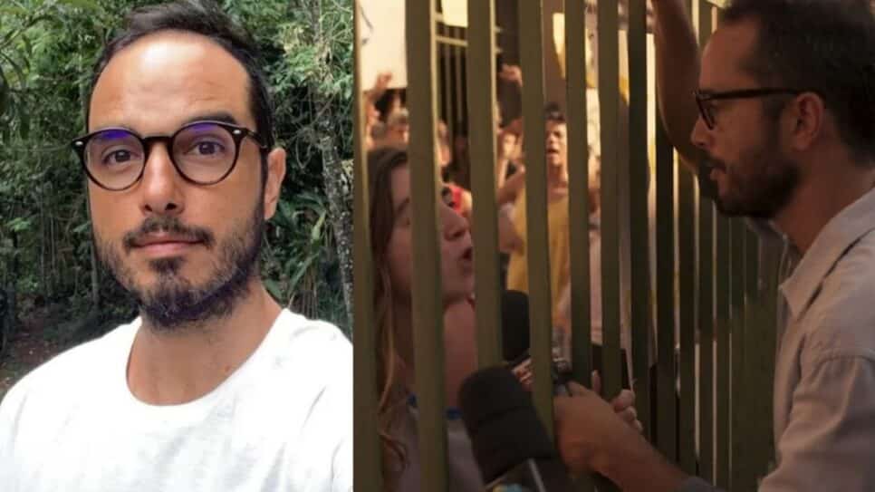 Leo Rosa, o repórter César de "Amor de Mãe", teve morte por câncer aos 37 (Foto: Reprodução/ Globo/ Montagem)