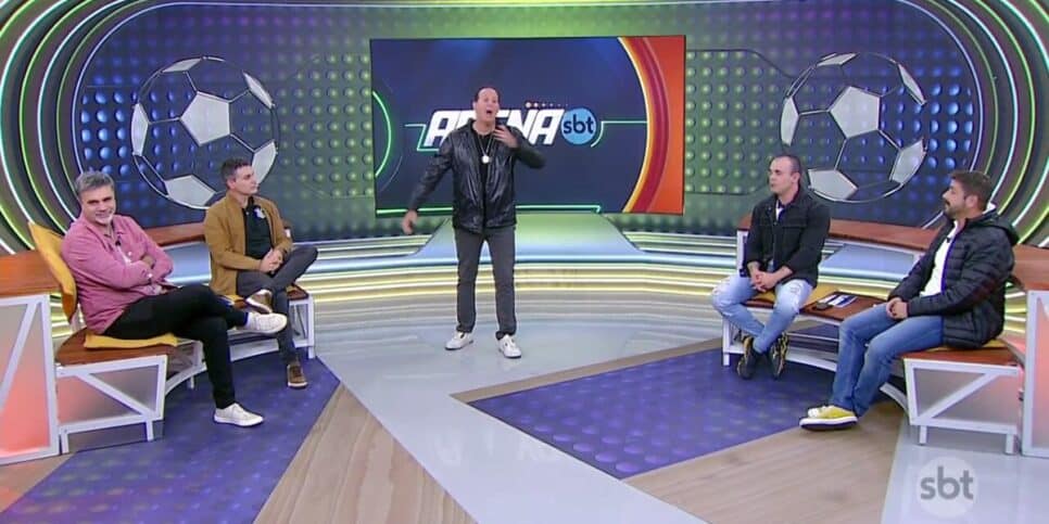 Armando Mendonça esteve no Arena SBT (Reprodução: SBT)