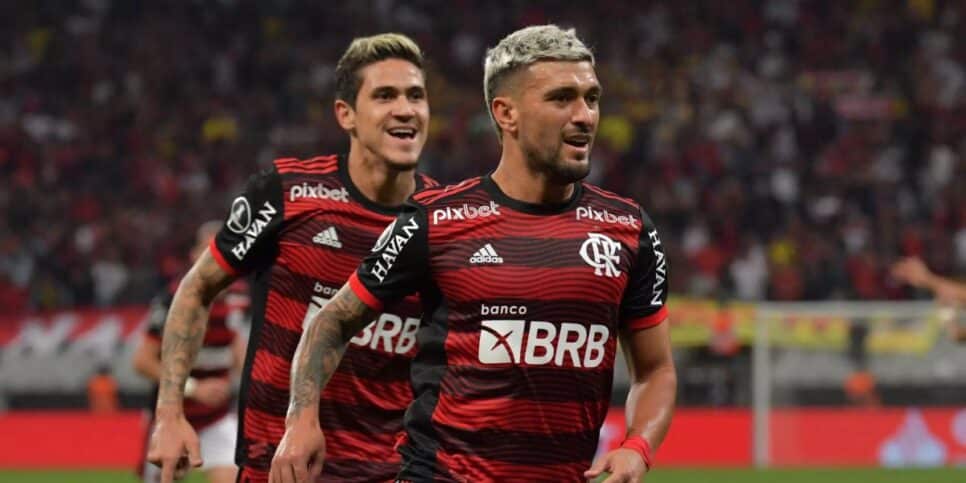 Flamengo corre por substitutos de Arrascaeta e Pedro (Reprodução: Conmebol)