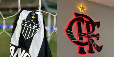 Atlético-MG prestes a contratar craque do Flamengo (Reprodução: Montagem TV Foco)