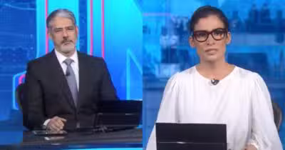 Bonner e Renata - Montagem