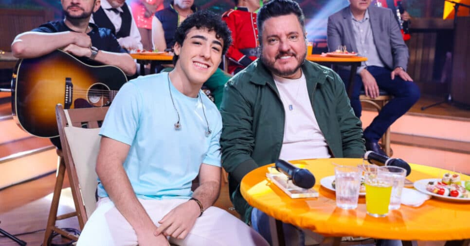 Bruno e Enzo (Foto: Reprodução/Instagram)