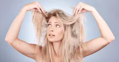 Cabelo com frizz (Foto: Ilustração/Internet)
