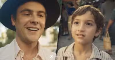 Candinho e Samir em Êta Mundo Melhor! (Foto: Reprodução / Globo / Montagem TV Foco)