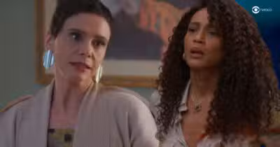 Celina e Raquel em Vale Tudo (Foto: Reprodução / Globo / Montagem TV Foco)