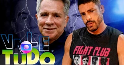 Eugênio e César possuem ligações intrigando em Vale Tudo (Foto Reprodução/Montagem/Globo/GMN/Lennita/Tv Foco)