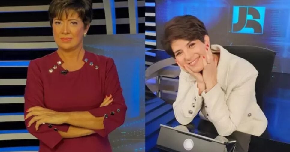 Christina Lemos fica frente a frente com Mariana Godoy após perder posto de âncora no JR - Foto: Montagem