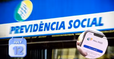 Ilustração de comunicado do INSS (Foto: Reprodução / Gov / Canva / Montagem TV Foco)