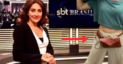 Cynthia Benini vive assim após sair do SBT (Foto Reprodução/Montagem/Lennita/Tv Foco/Canva)