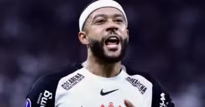 Memphis Dpeay faltou ao treino do Corinthians (Reprodução: Zambrana/AGIF)