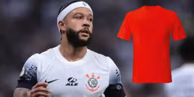 Depay pode deixar o Corinthians para vestir vermelho (Reprodução: Ettore Chiereguini)