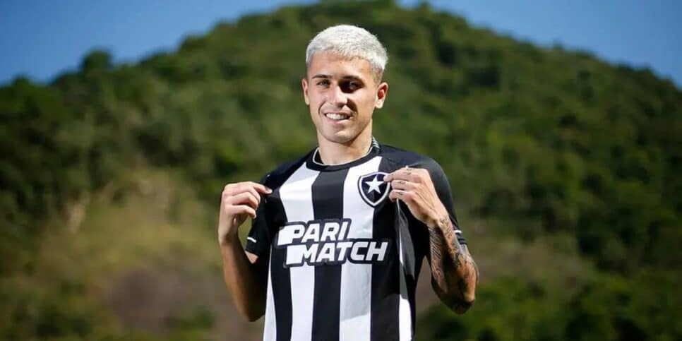 Diego Hernández chegou ao Botafogo em 2023 (Reprodução: Vitor Silva)