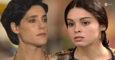 Diná e Carmem em A Viagem (Foto: Reprodução / Globo / Montagem TV Foco)