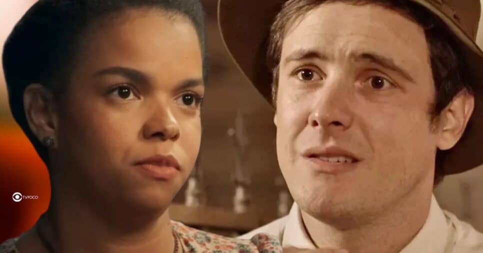Dita e Candinho em Êta Mundo Melhor! (Foto: Reprodução / Globo / Montagem TV Foco)