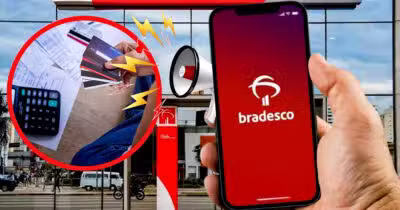 Bradesco faz anúncio crucial pra quem tem dívidas com o banco (Foto Reprodução/Montagem/Tv Foco/Canva/Lennita)