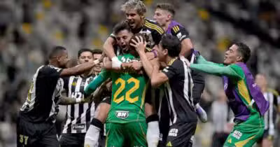Elenco do Atlético-MG - Montagem / TV FOCO