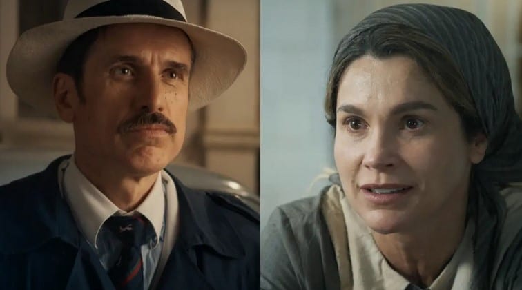 Ernesto e Sandra em Êta Mundo Melhor! (Foto: Reprodução / Globo)