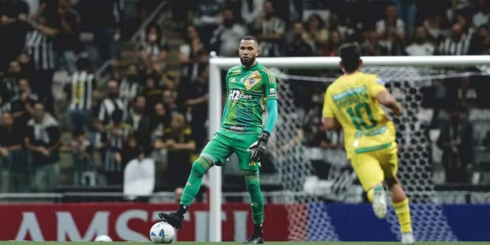 Everson foi o destaque da partida contra o Bucaramanga (Reprodução: Pedro Souza)