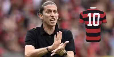 Camisa 10 do Flamengo manda recado para Filipe Luís (Reprodução: André Durão)