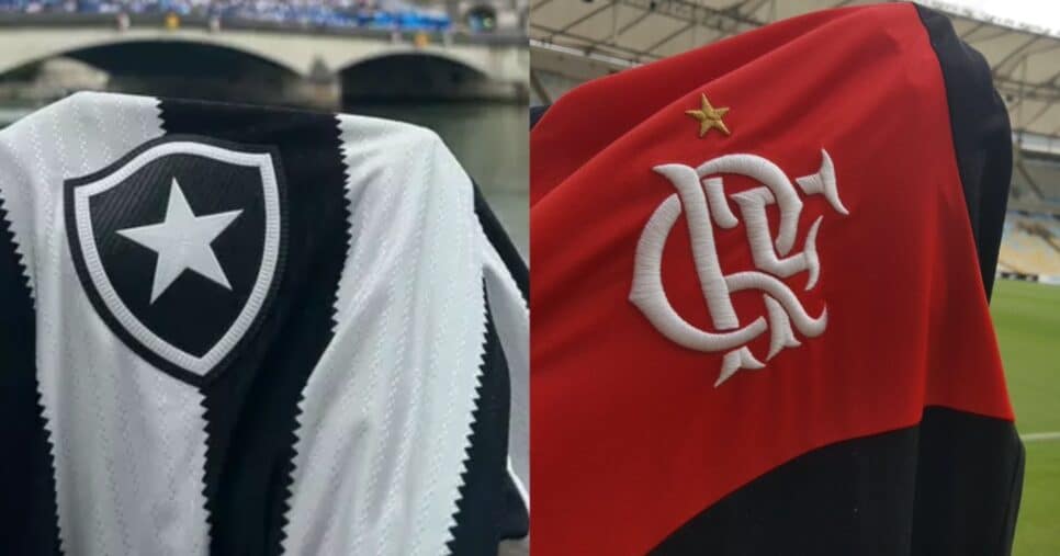 Flamengo e Botafogo se digladiam por craque multimilionário - Montagem/TV FOCO