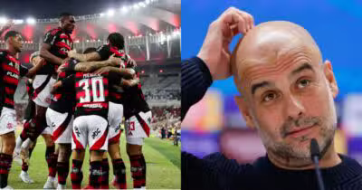 Guardiola tem interesse em craque do Flamengo - Montagem / TV FOCO