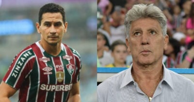 Adeus de Ganso no Fluminense após briga com Renato Gaúcho? (Foto: Reprodução/Montagem TV Foco)