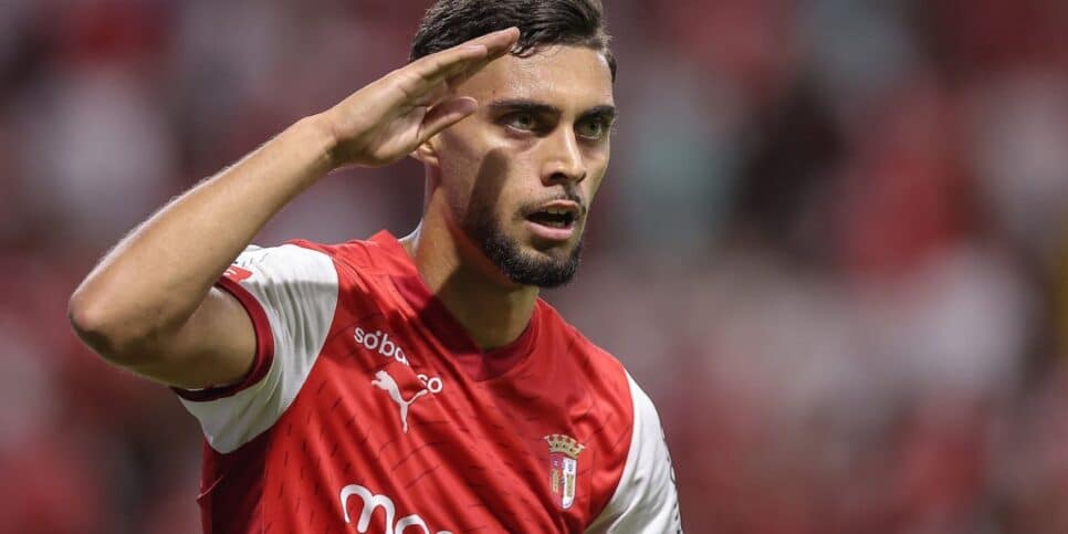 Gabri Martínez é um novo que está no radar do Cruzeiro (Reprodução: Braga)
