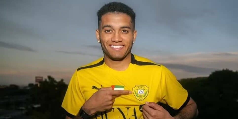 Gabriel Vareta fechou com o Al Wasl (Reprodução: Divulgação)