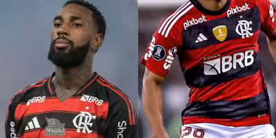 Meia do Flamengo com saída junto com Gerson (Reprodução: Thiago Ribeiro)
