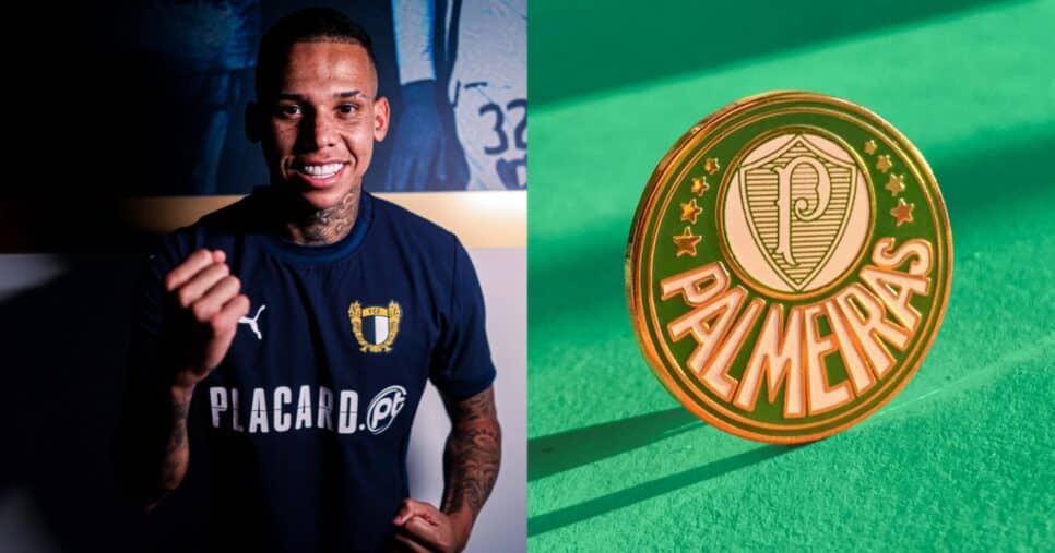 Gustavo Garcia deixa o Palmeiras e assina com gigante europeu - Montagem / TV FOCO