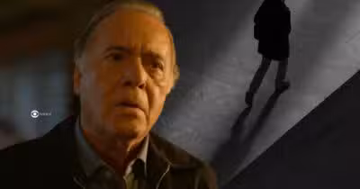 Abel e ilustração de assassino em Dona de Mim (Foto: Reprodução / Globo / Montagem TV Foco)
