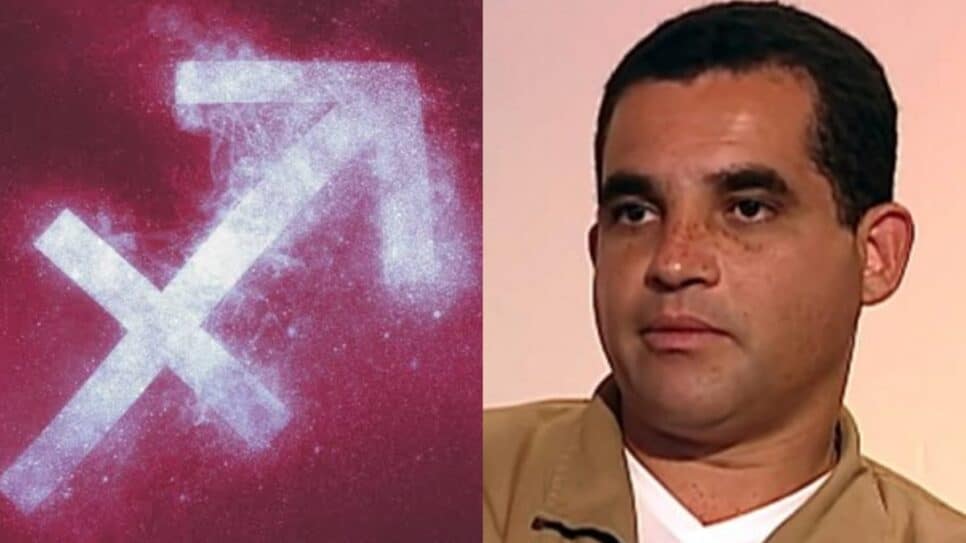 O signo de Sagitário, o mesmo do Maníaco do Parque, considerado inconsequente em seu lado mais sombrio (Foto: Reprodução/ Internet/ Montagem)