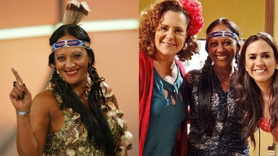 Ex-chacrete dividiu cena com atrizes em "Amor à Vida" (Foto: Divulgação)