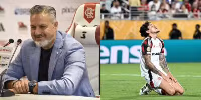 José Boto quer um atacante para substituir Pedro no Flamengo (Reprodução: Marcelo Cortes / PATRICIA DE MELO MOREIRA)