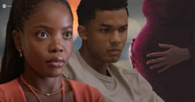 Leo, Samuel e mulher grávida em Dona de Mim (Foto: Reprodução / Globo / Montagem TV Foco)