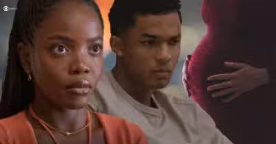 Leo, Samuel e mulher grávida em Dona de Mim (Foto: Reprodução / Globo / Montagem TV Foco)