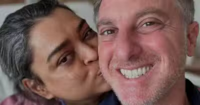 Luciano Huck se despediu de Preta Gil (Foto: Reprodução/ Internet)