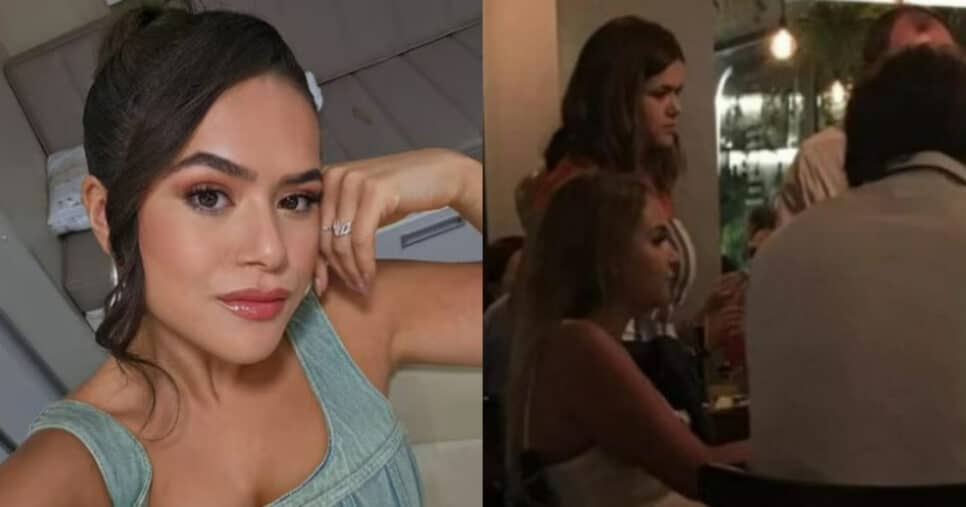 Atitude de famosa com garçom surpreende internautas (Foto: Reprodução/Montagem TV Foco)