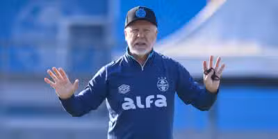 Mano Menezes próximo de contar com reforço no Grêmio (Reprodução: Lucas Uebel)