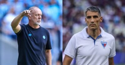 Com demissão de Mano Menezes, Vojvoda é nomeado pra comandar o Grêmio - Montagem / TV FOCO