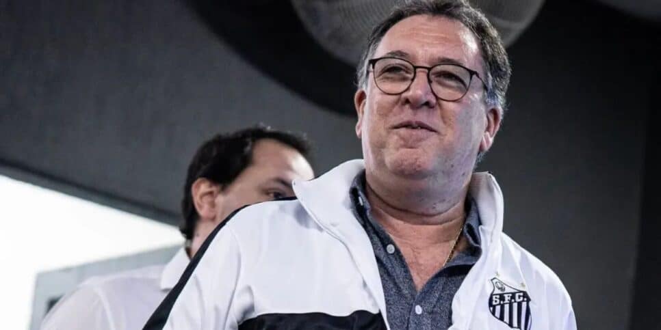 Marcelo Teixeira confirma novo reforço ao Santos (Reprodução: Raul Baretta)