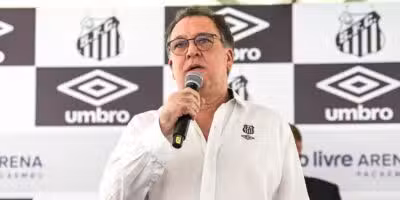 Marcelo Teixeira confirma novo reforço ao Santos (Reprodução: Bruno Vaz)