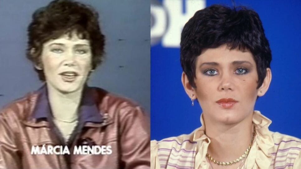 Márcia Mendes, jornalista do Jornal Hoje (Foto: Reprodução/ Globo/ Montagem)