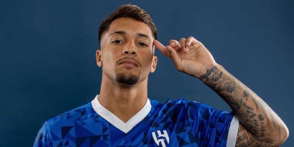 Marcos Leonardo quer voltar a defender a camisa do Santos (Reprodução: Al-Hilal)