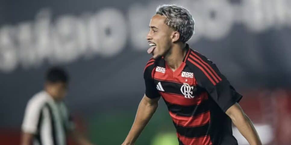 Matheus Gonçalves fez dois gols pelo sub20 (Reprodução: Gilvan de Souza)
