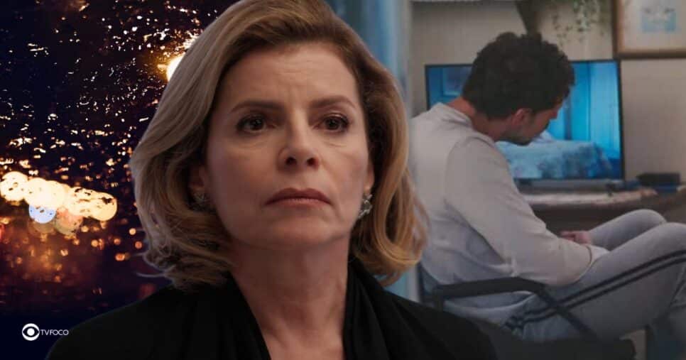 Odete e Leonardo em Vale Tudo (Foto: Reprodução / Globo / Montagem TV Foco)