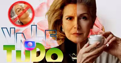 Creme traz pele perfeita como de Odete Roitman, em Vale Tudo (Foto Reprodução/Montagem/Lennita/Tv Foco/Canva/Globo/GMN)