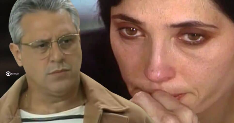 Otávio e Diná em A Viagem (Foto: Reprodução / Globo / Montagem TV Foco)