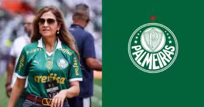 Leila Pereira vende xerifão do Palmeiras - Montagem / TV FOCO