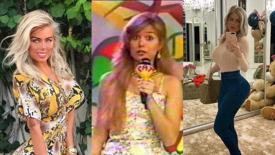 Pat Beijo está irreconhecível após tempos de apresentadora e está vivendo nessa situação em 2025 (Foto: Reprodução/ Instagram/ Internet/ Montagem)